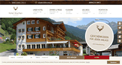 Desktop Screenshot of hotelhirschen.at